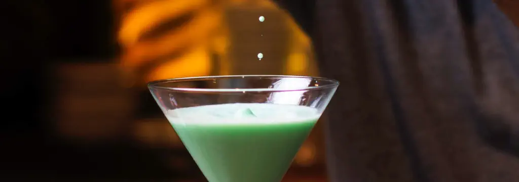 Grasshopper Cocktail.